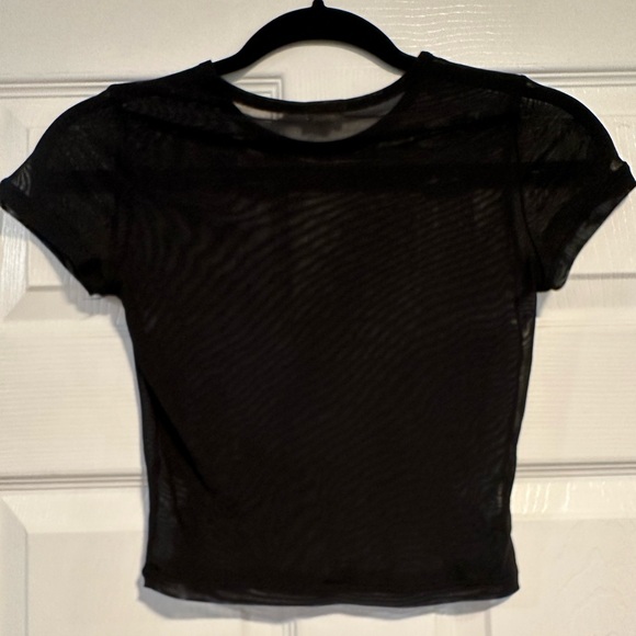 Mesh Garage Crop Top - Picture 2 of 3